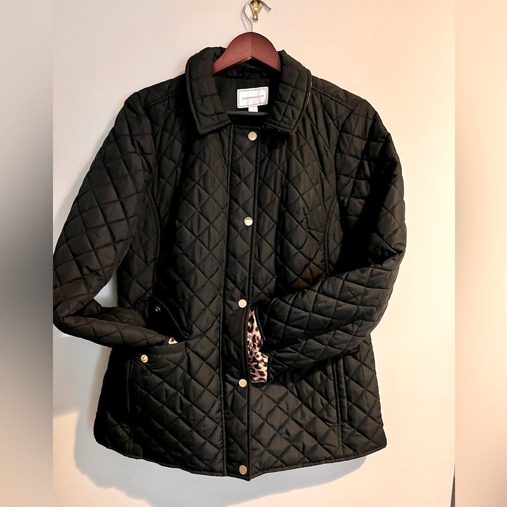 Charter Club Puffer Coat with Hood